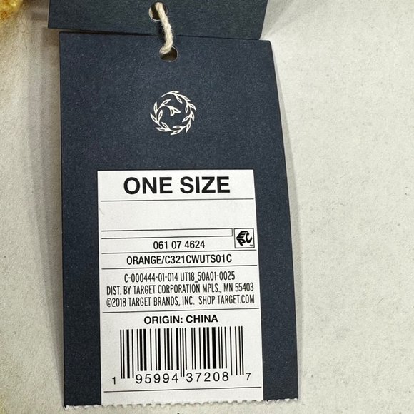 Universal Thread Women's One Size Scarf Orange Plaid Blanket New With Tags - Picture 7 of 10